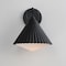 Maxim Lighting Odette 12'' Wall Sconce, Black 35134WTBK - alternate 2
